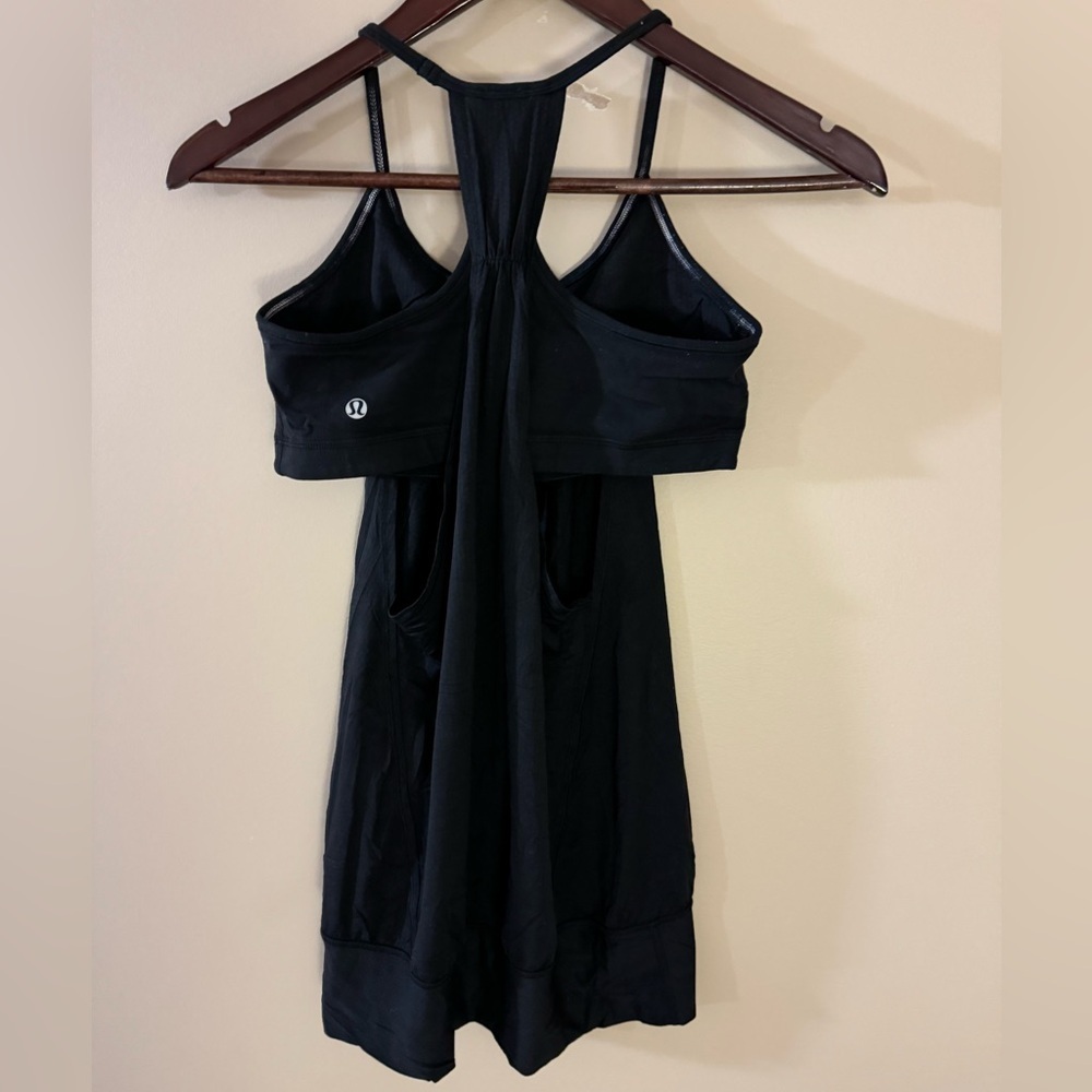 Lululemon black workout top - Picture 2 of 7
